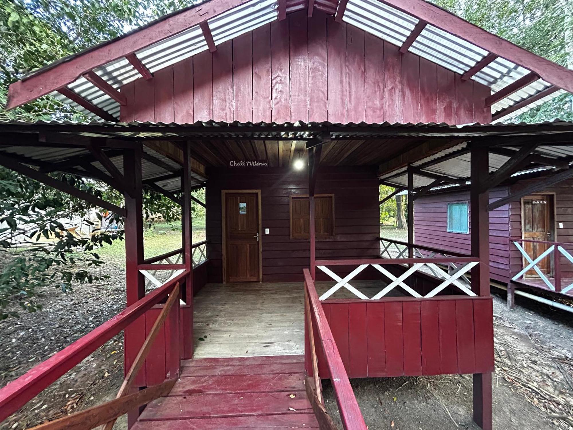 Vista Do Lago Jungle Lodge Cajual Exterior foto
