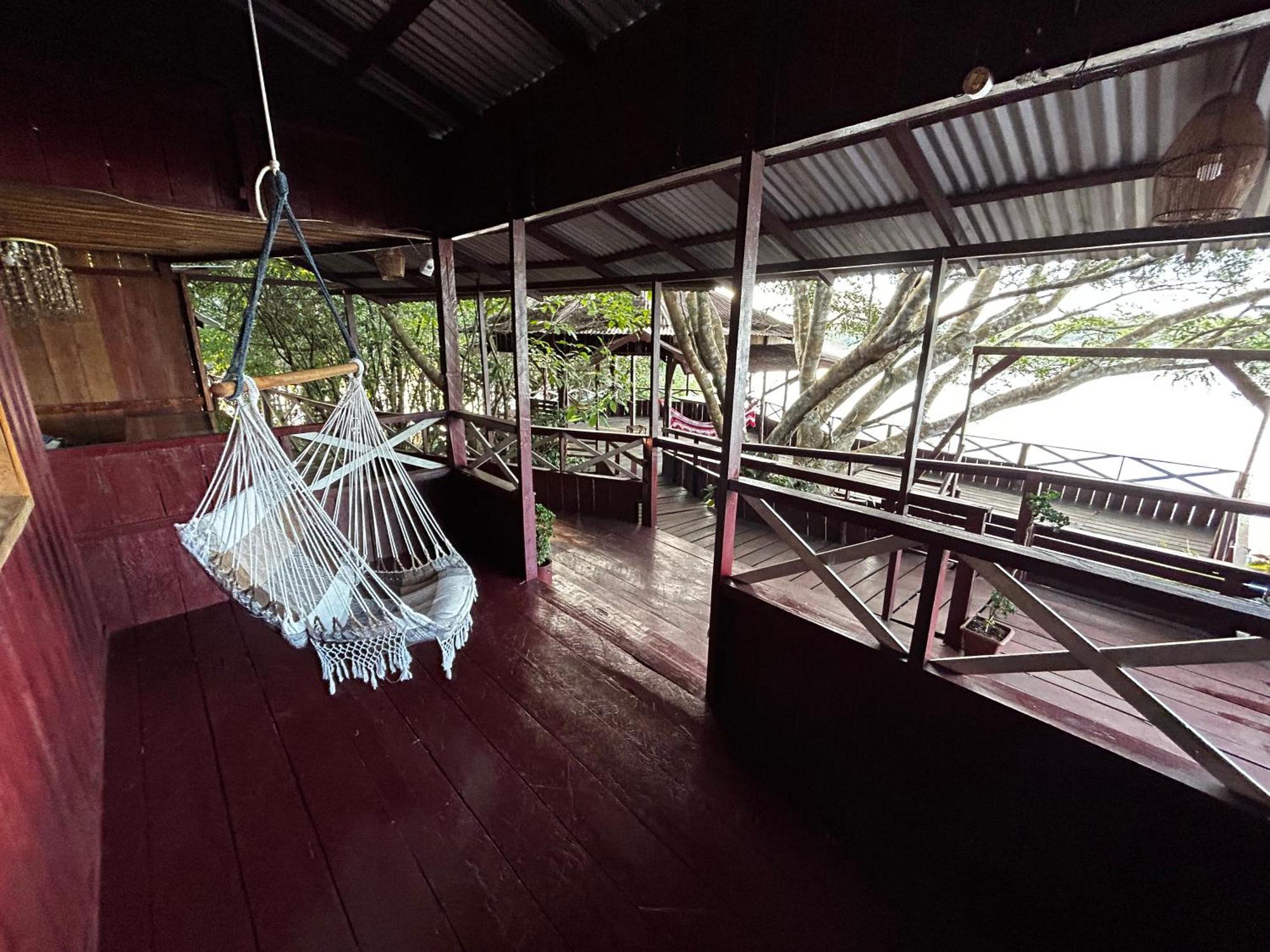 Vista Do Lago Jungle Lodge Cajual Exterior foto